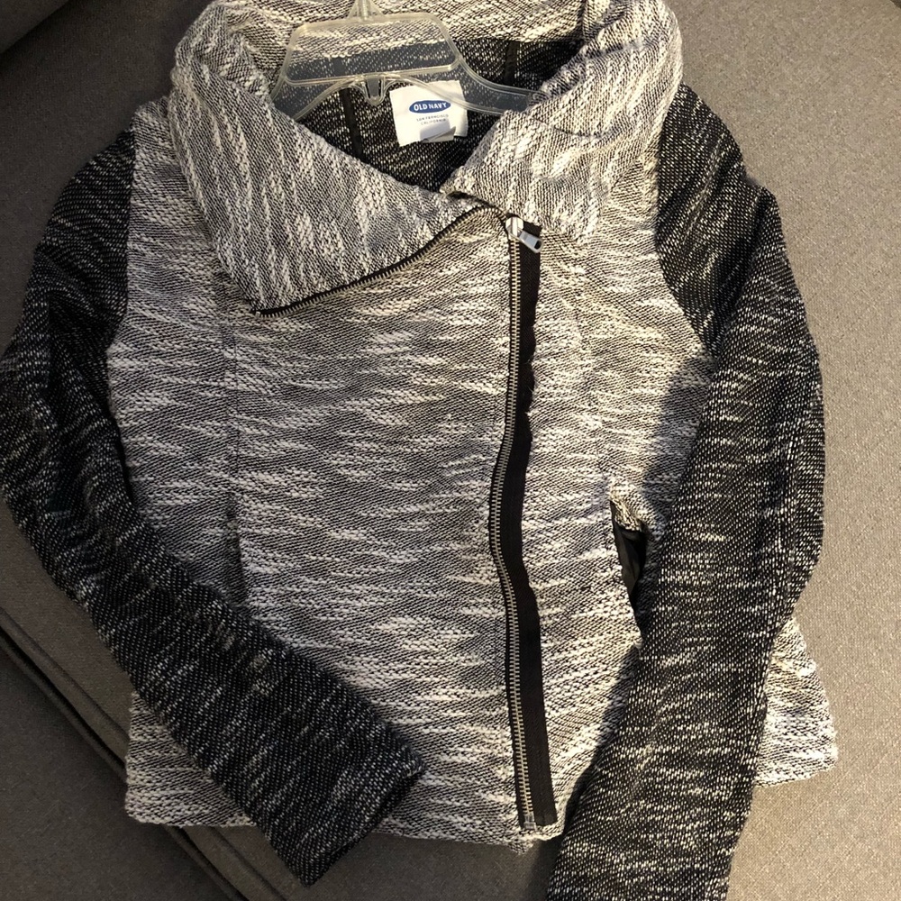 Old Navy Zipper Two-Tone Jacket